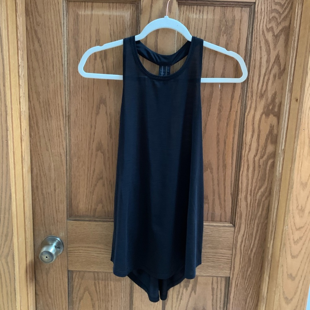 All black tank top